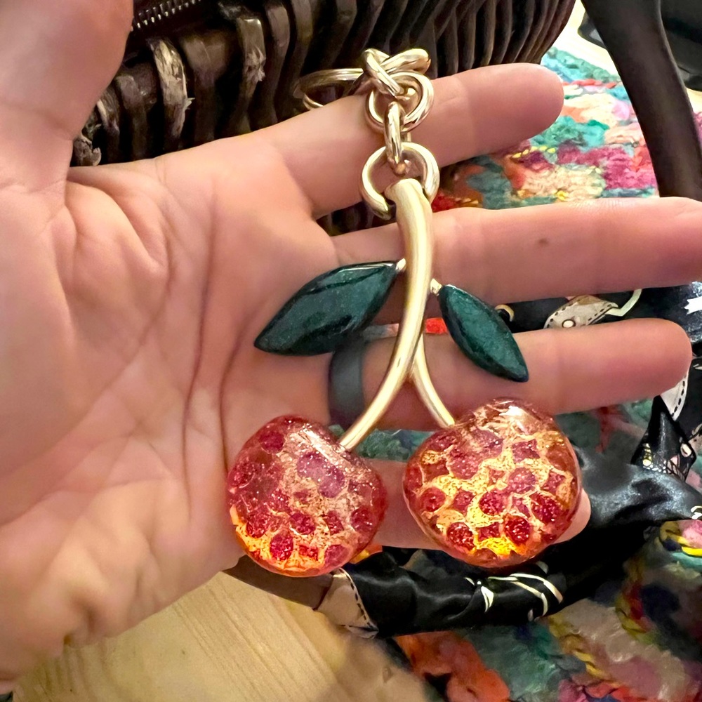 Coach Cherry Bag Charm